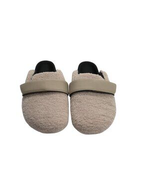 Roam Fuzzy Loafer Mule Faux Shearling in Cement
